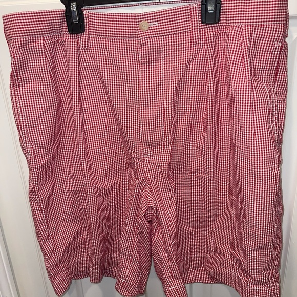 Polo Ralph Lauren Other - Polo Ralph Lauren Golf men’s gingham red shorts sz 35